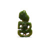 Thumbnail of Exceptional and Rare Maori Anthropomorphic Pendant, New Zealand, ca. 1600-1700 image 3