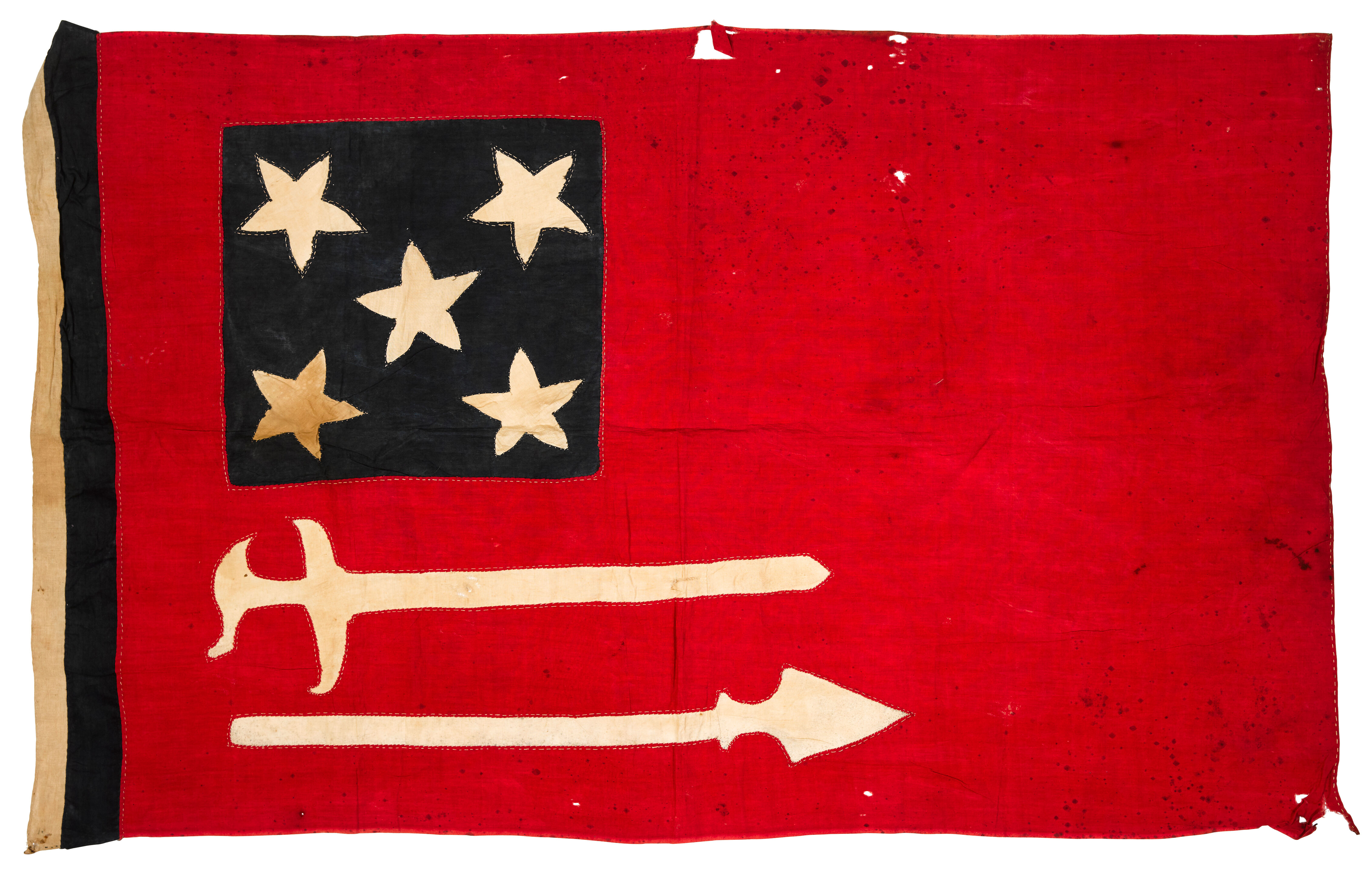 Western Inserection Flag Bonhams : PHILIPPINES SULTAN OF SULU INSURRECTION FLAG. Philippines c ...