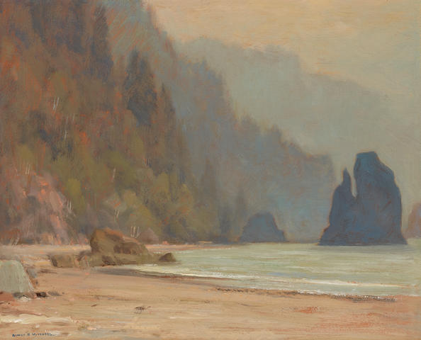 Alfred R. Mitchell (1888-1972) Trinidad Coast (Northern California) 16 x 20in