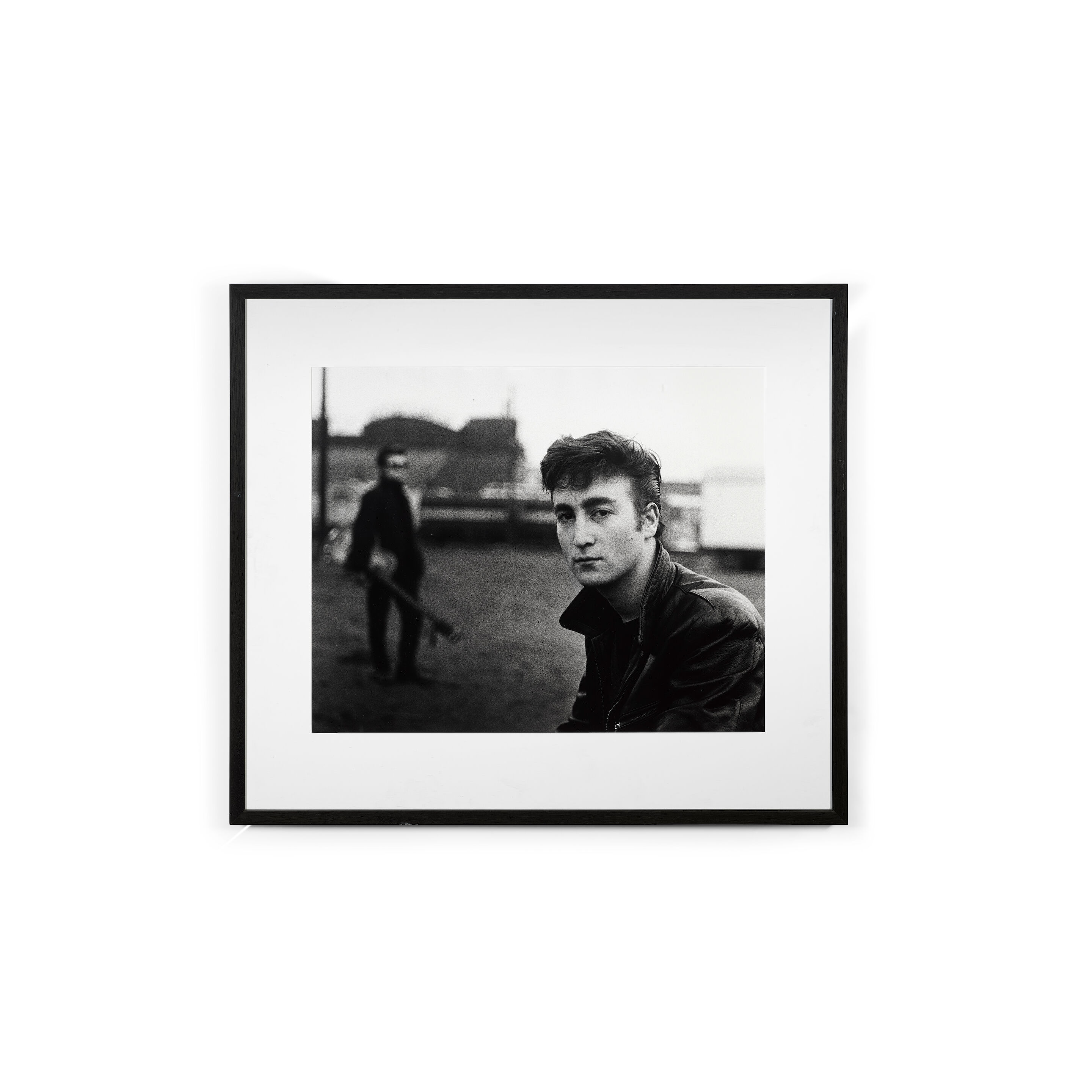 Bonhams A Photograph Of John Lennon And Stuart Sutcliffe At Hamburg Fun Fair By Astrid Kirchherr German Born 1938 1960