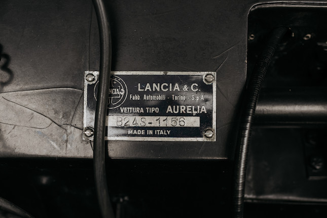 1955 Lancia Aurelia B24S Spider AmericaChassis no. B24S-1156Engine no. B24-1210 image 65