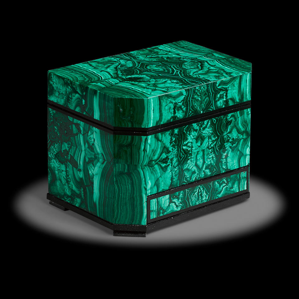 Malachite Jewelry Box