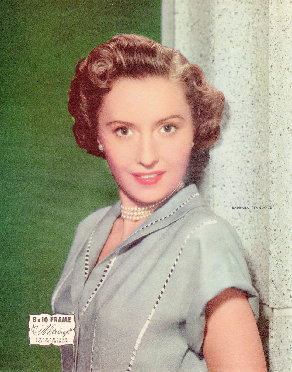 A Barbara Stanwyck dress from The File on Thelma Jordan, also worn by Teresa Wright in Something to Live For