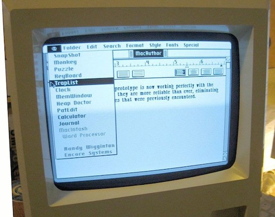 APPLE MACINTOSH PROTOTYPE. Prototype of the Macintosh Personal Computer, with 5-1/4 inch Twiggy disk drive, image 5