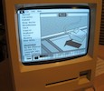 Thumbnail of APPLE MACINTOSH PROTOTYPE. Prototype of the Macintosh Personal Computer, with 5-1/4 inch Twiggy disk drive, image 4