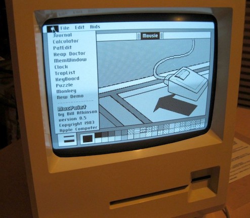APPLE MACINTOSH PROTOTYPE. Prototype of the Macintosh Personal Computer, with 5-1/4 inch Twiggy disk drive, image 4