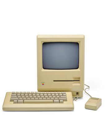 APPLE MACINTOSH PROTOTYPE. Prototype of the Macintosh Personal Computer, with 5-1/4 inch Twiggy disk drive, image 1