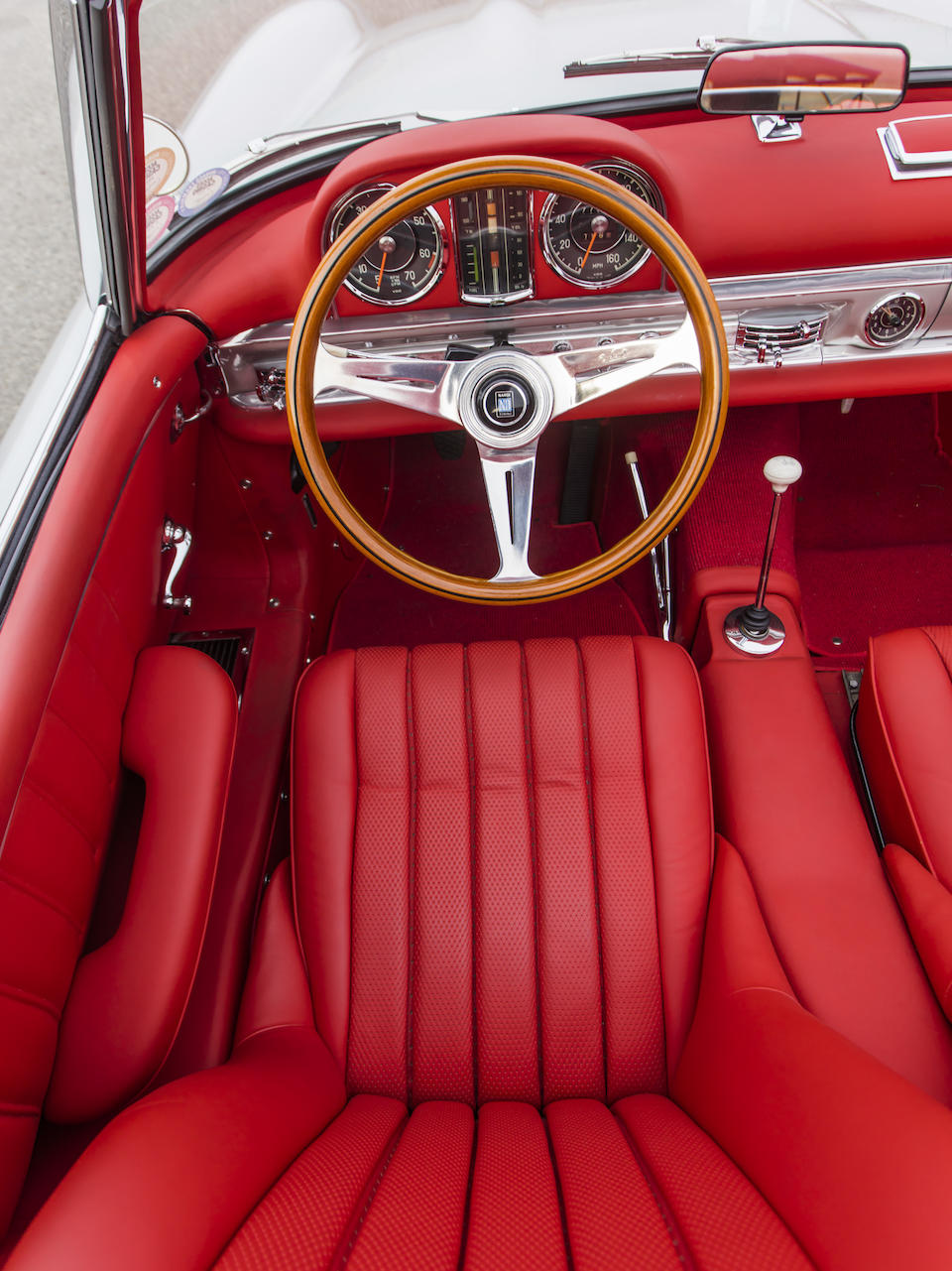 <b>1957 Mercedes-Benz 300SL Roadster</b><br />Chassis no. 198.042.7500532<br />Engine no. 198.980.7500431