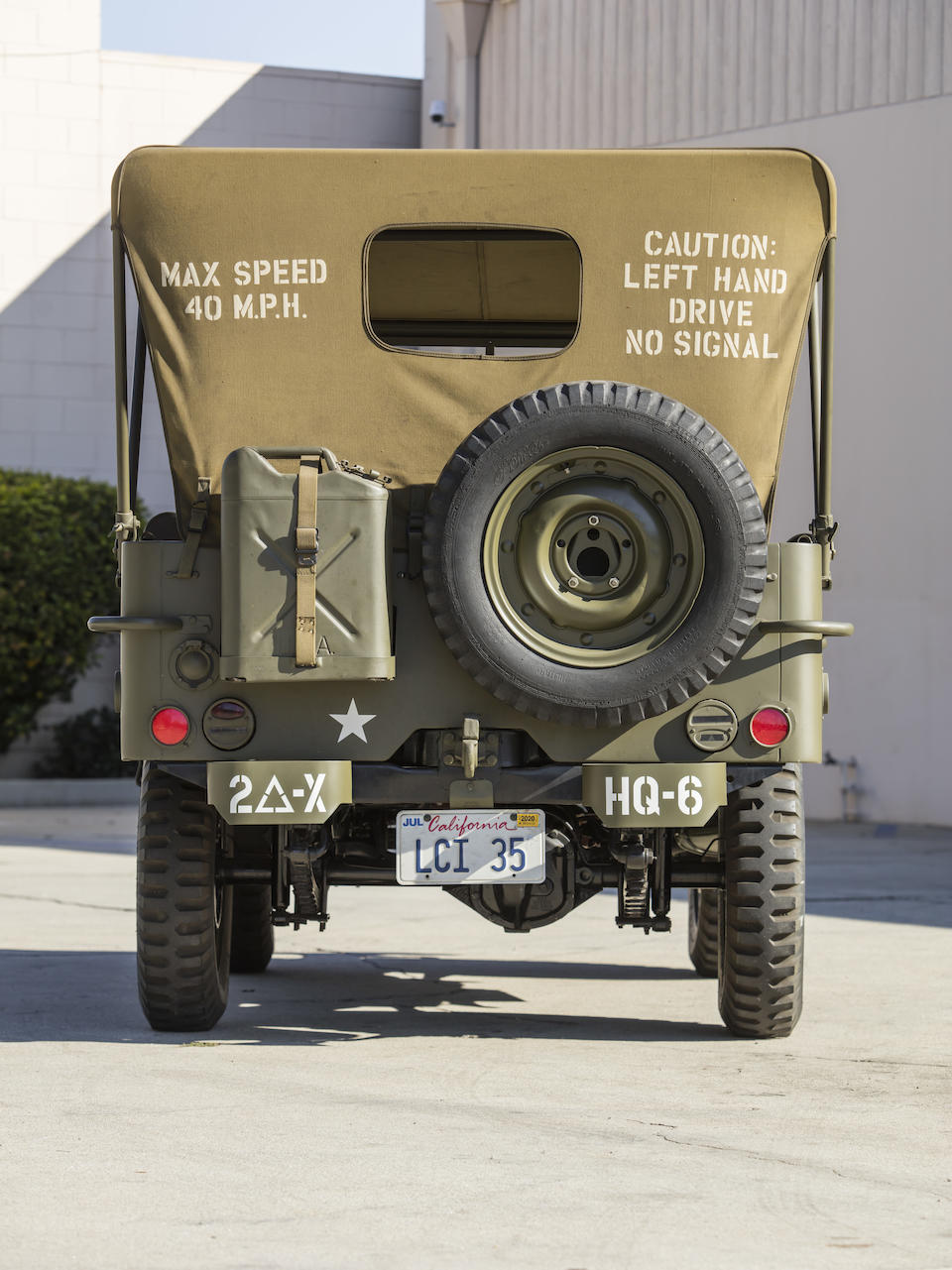 <b>1942 Willys GPW 'Jeep'</b><br />Chassis no. GPW80474
