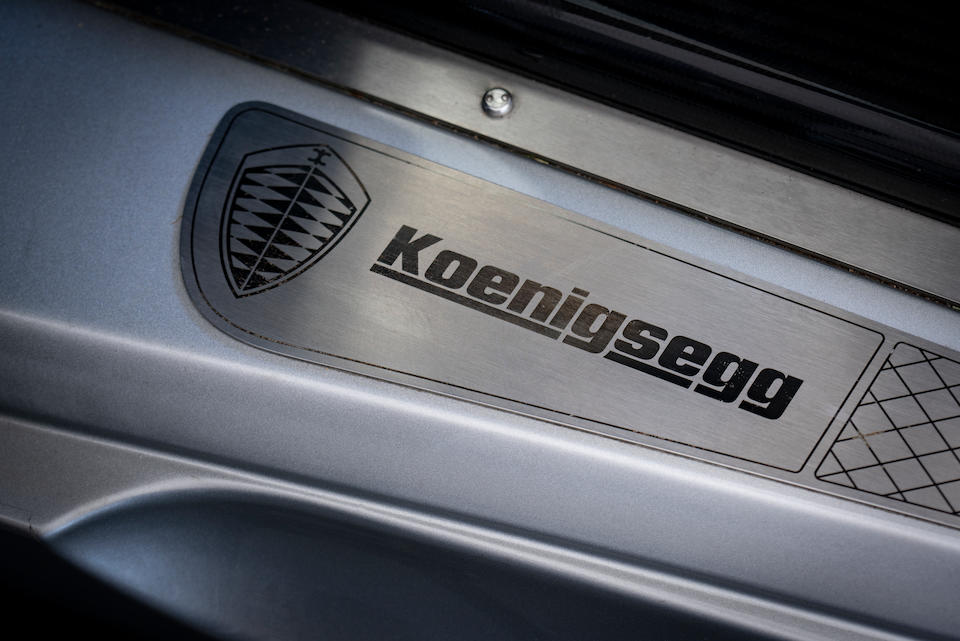 <b>2008 Koenigsegg CCX</b><br />VIN. YT9XC81B98A007066