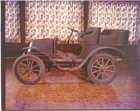1902 Boyer 9HP Two-Cylinder Rear Entry TonneauEngine no. 593 image 2