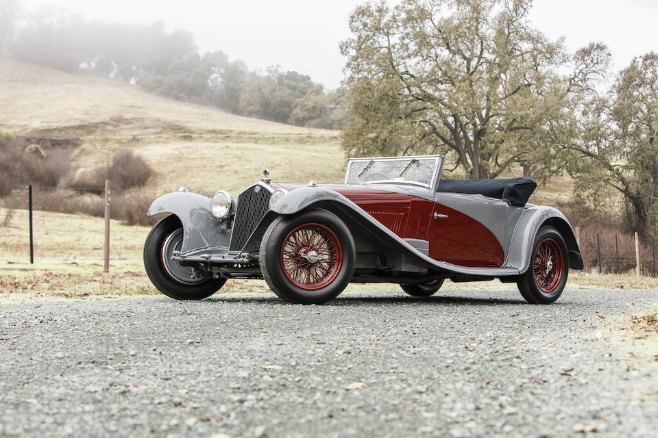 <b>1932 Alfa Romeo 8C 2300 Cabriolet D&#233;capotable</b><br />Chassis no. 2111025 (renumbered 2311212)<br />Engine no. 2311212