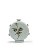 Thumbnail of A fine iron-decorated porcelain moon flask Joseon dynasty (1392-1897), 17th/18th century image 1