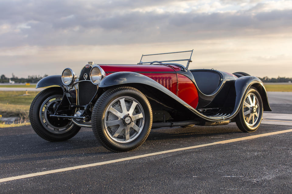 <b>1932 Bugatti Type 55 Super Sport Roadster</b><br />Chassis no. 55220<br />Engine no. 21