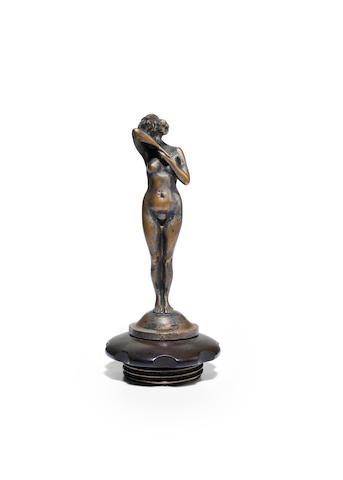 An Erotic Nude "Phryne" mascot, by L.Betti, French, circa 1920,