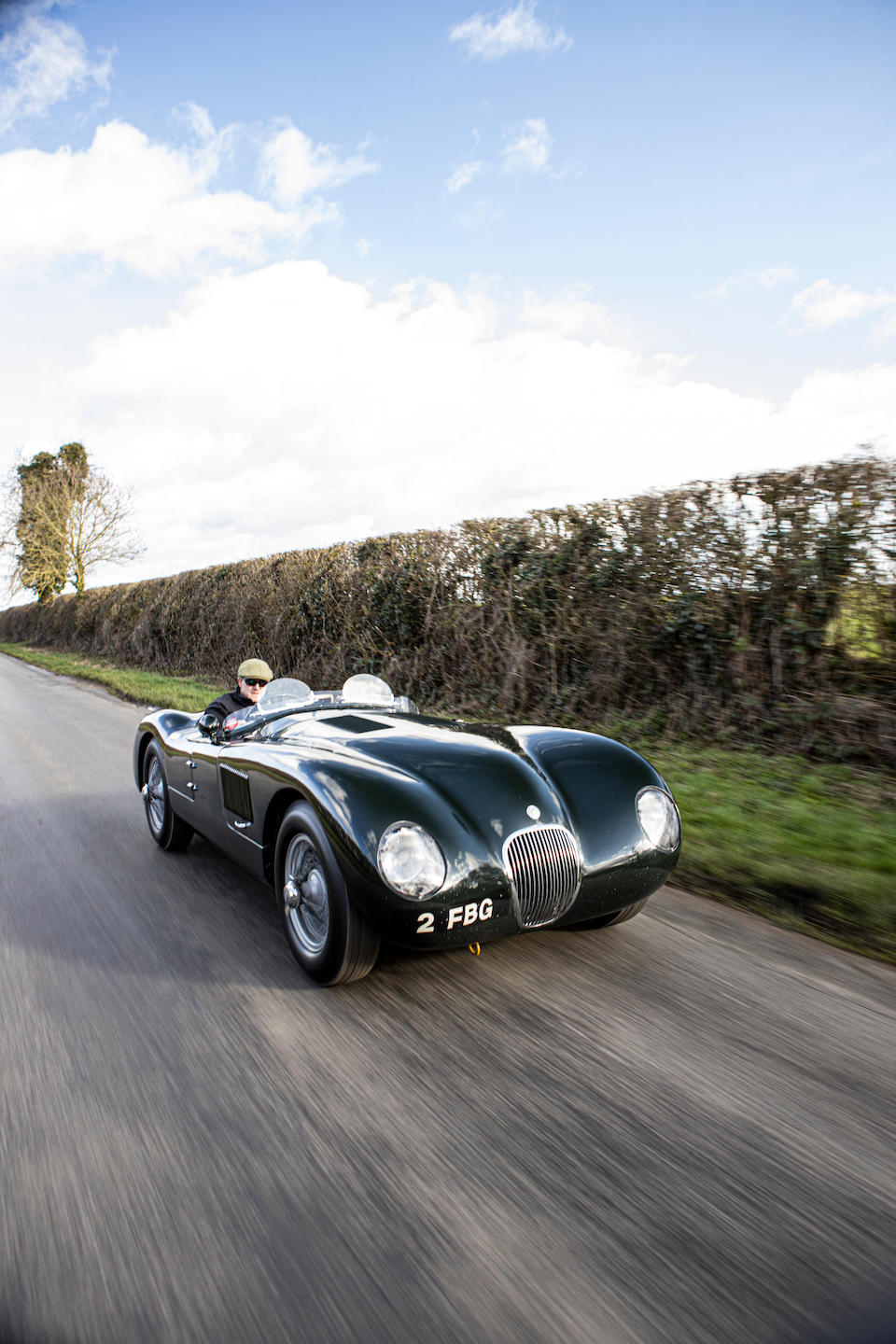 <b>1952 Jaguar C-Type Sports Racing Two-Seater</b><br />Chassis no. XKC 014<br />Engine no. E-1014-8