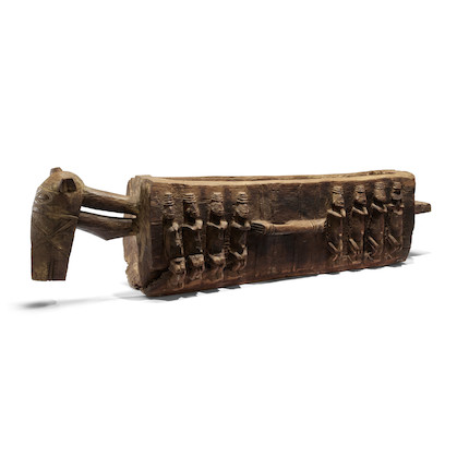 Important and Rare Dogon Anthropomorphic Container, Mali image 1