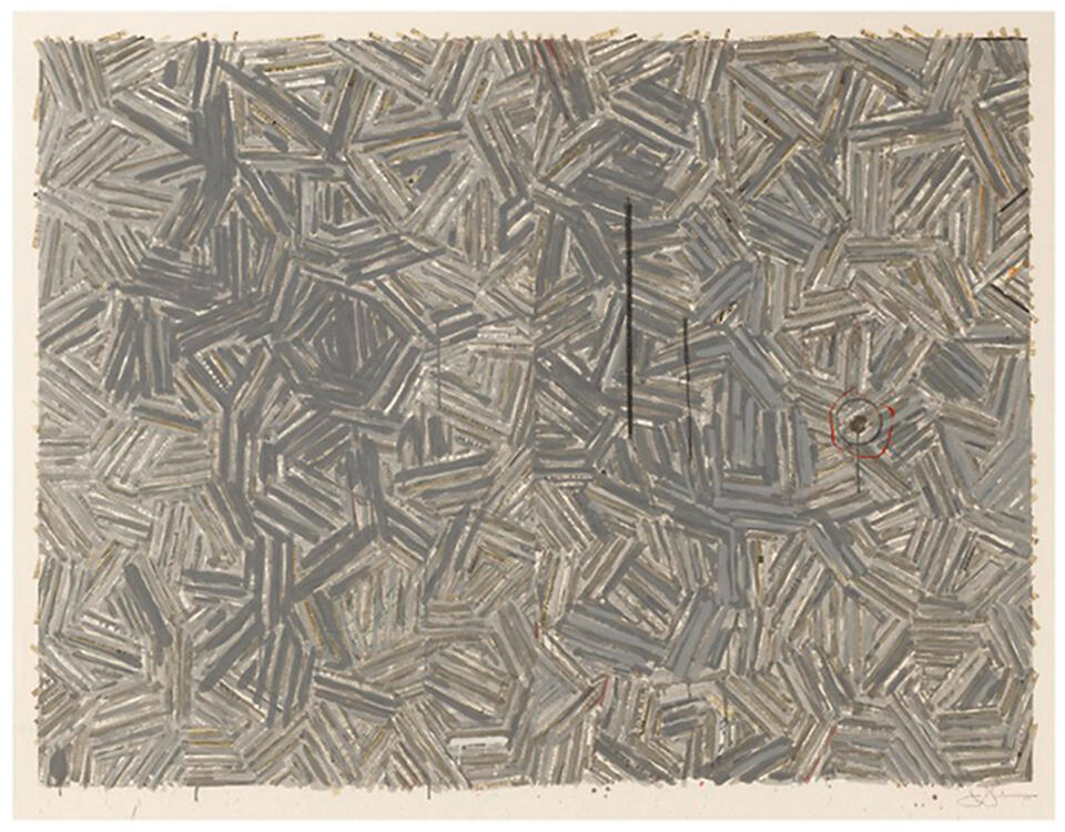 Bonhams Jasper Johns Born 1930 Painting With Two Balls