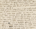 Thumbnail of ISAAC NEWTON ON THE PLAGUE. NEWTON, ISAAC. 1642-1726/7. Autograph Manuscript, being Newton's notes on reading Van Helmont's De Peste, image 4