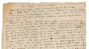 Thumbnail of ISAAC NEWTON ON THE PLAGUE. NEWTON, ISAAC. 1642-1726/7. Autograph Manuscript, being Newton's notes on reading Van Helmont's De Peste, image 2