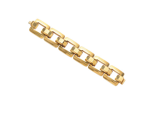 Mayor's: Gold Link Bracelet