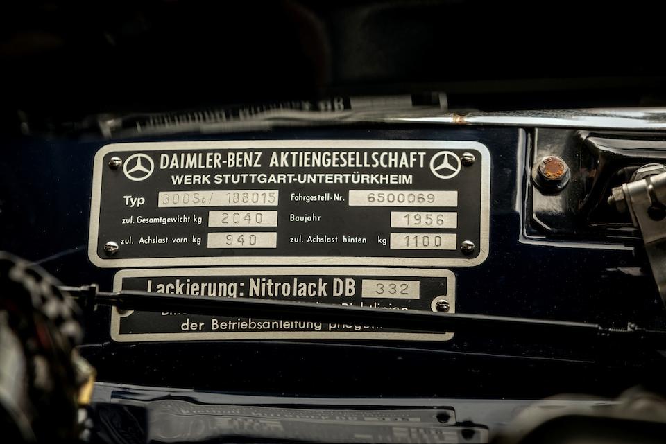 <b>1956 Mercedes-Benz 300 SC Roadster</b><br />Chassis No. 188.015.6500069<br />Engine No. 199.980.6500071