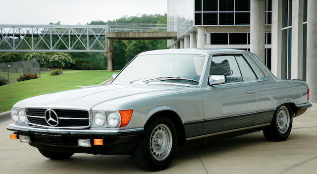 <b>1979 Mercedes Benz SLC 5.0 Lightweight Homologation Coupe</b><br />  Chassis no. 107 026 12 01107 <br />Engine no. 117 960 12 001097