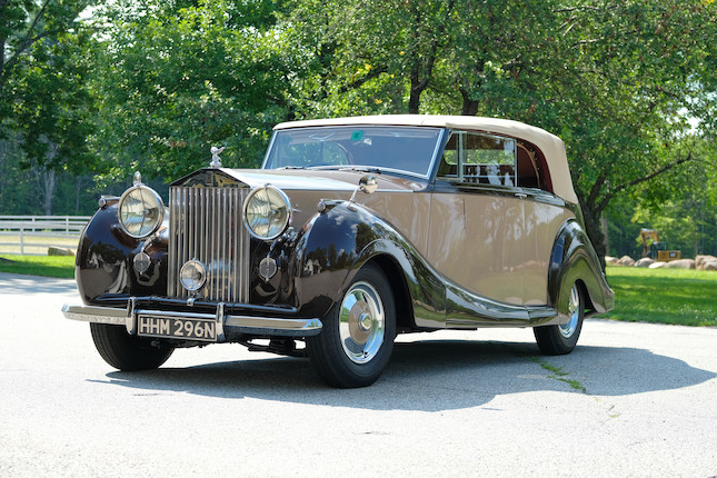 1948 Rolls-Royce Silver Wraith Drophead Coupé. 