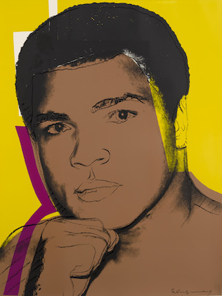 Andy Warhol (1928-1987); Muhammad Ali; image 1