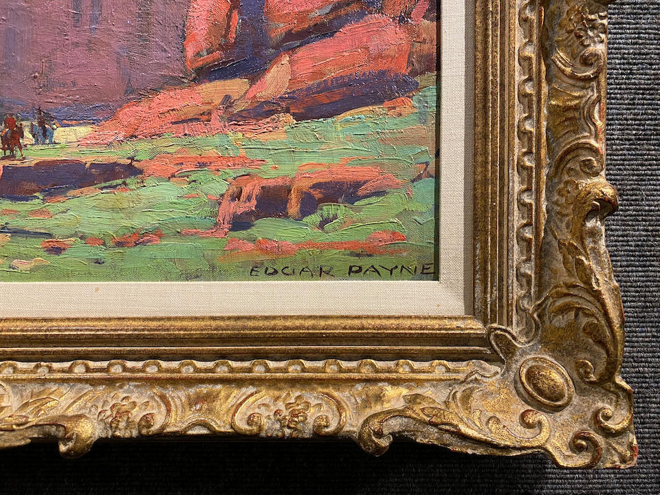 Edgar Payne (1883-1947) Canyon de Chelly 20 x 24in framed 28 x 31in