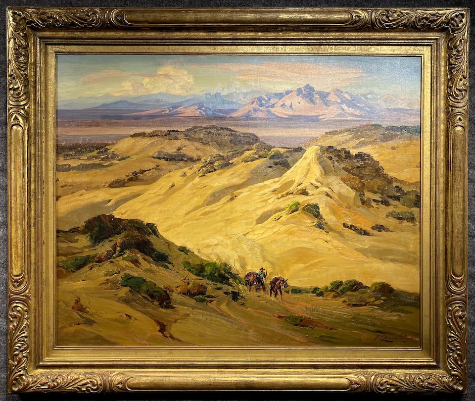 Fred Grayson Sayre (1879-1939) Dunelands 40 x 50in framed 53 x 63in