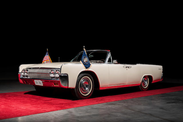 1963 Lincoln Continental Convertible Sedan, Chassis no. 3Y86N409953