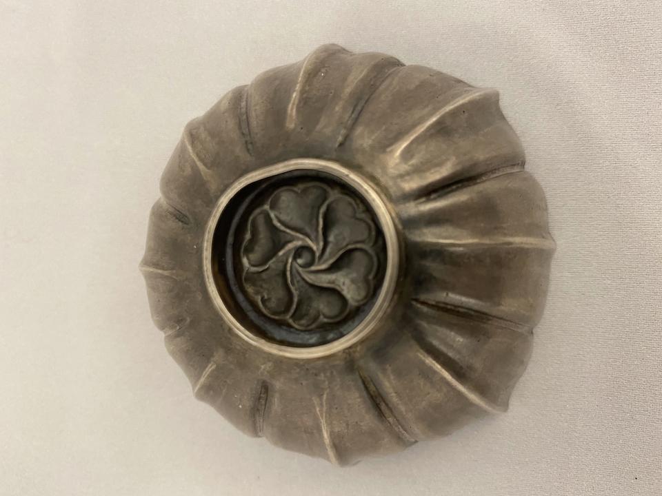 A small silver 'lotus' bowl  Song/Yuan dynasty