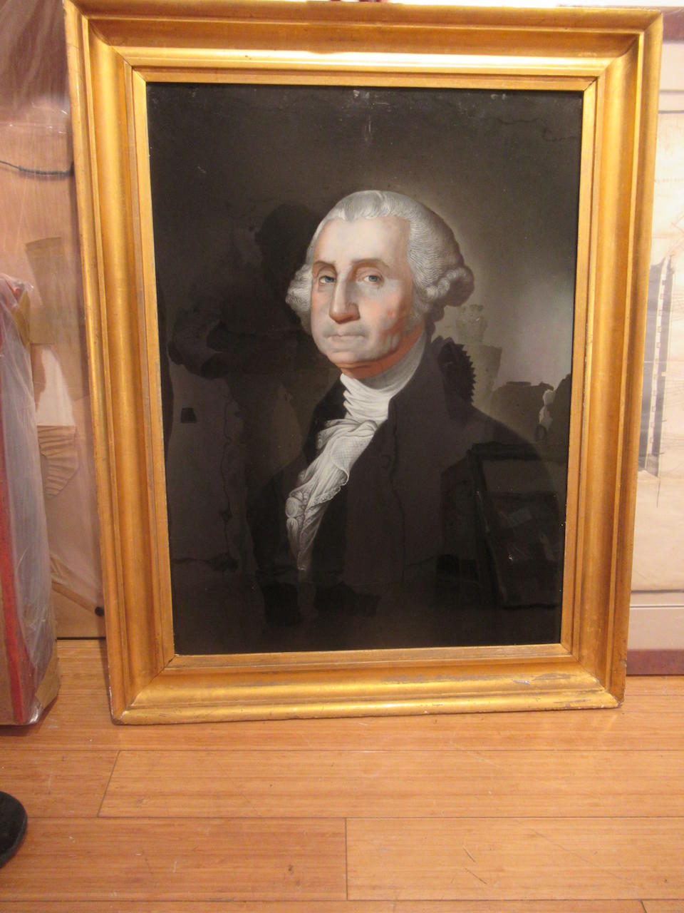 GUANGZHOU School, after Gilbert Stuart, Portrait of George Washington, 1798-1801