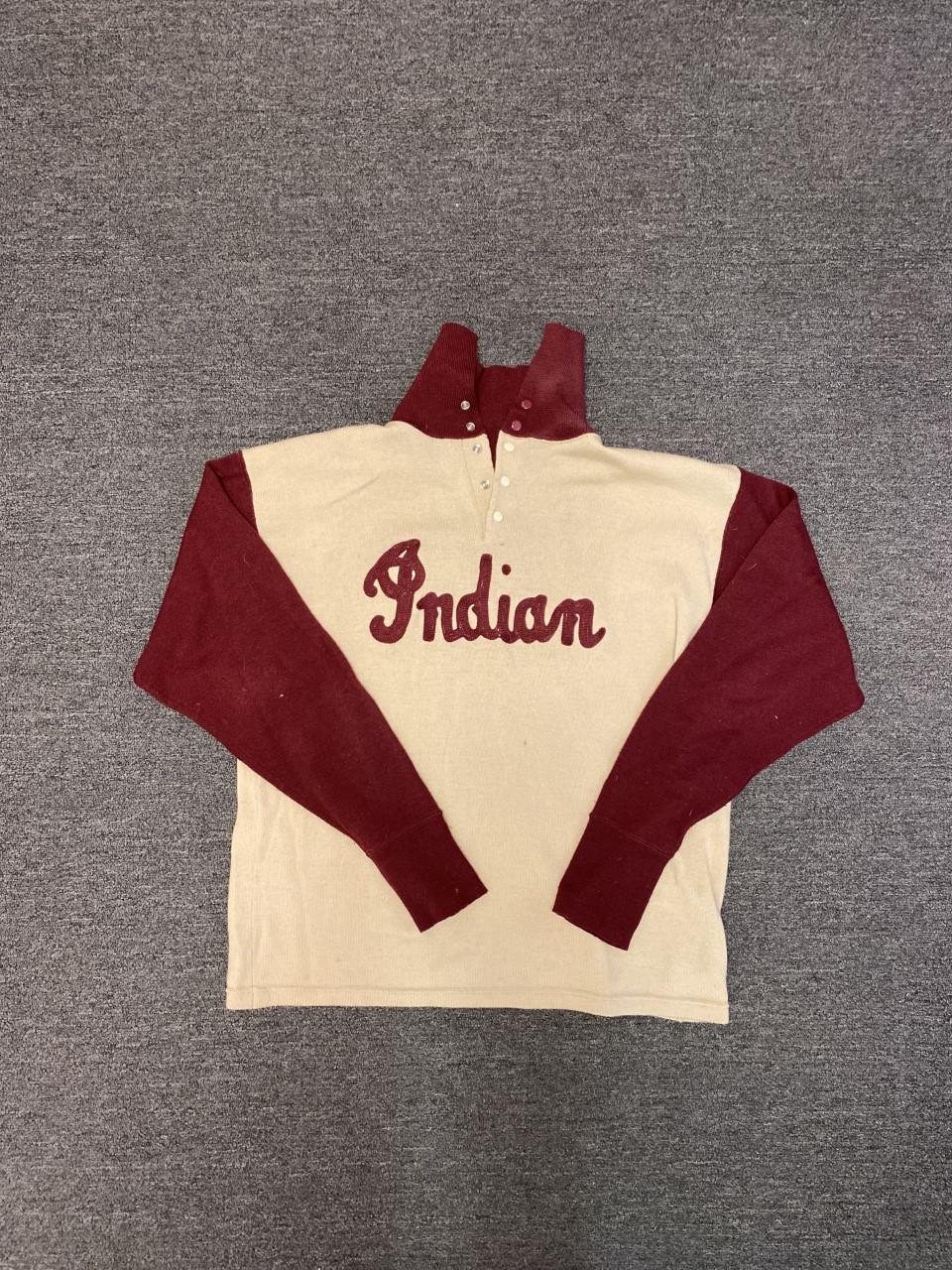 Two Vintage Style Indian Motorcycles Sweaters