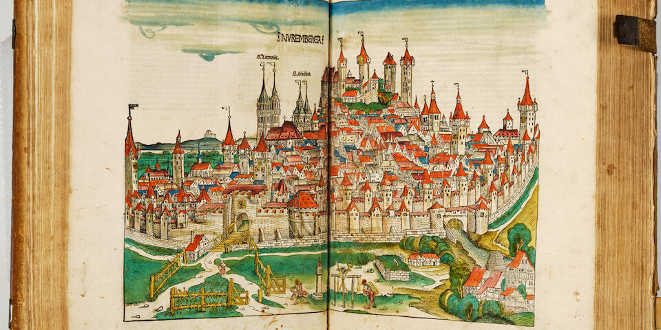 Nuremberg Chronicle - Schedel, Hartmann – Liber chronicarum. - Nuremberg: Anton Koberger, Dec 23, 1493 – Folio.