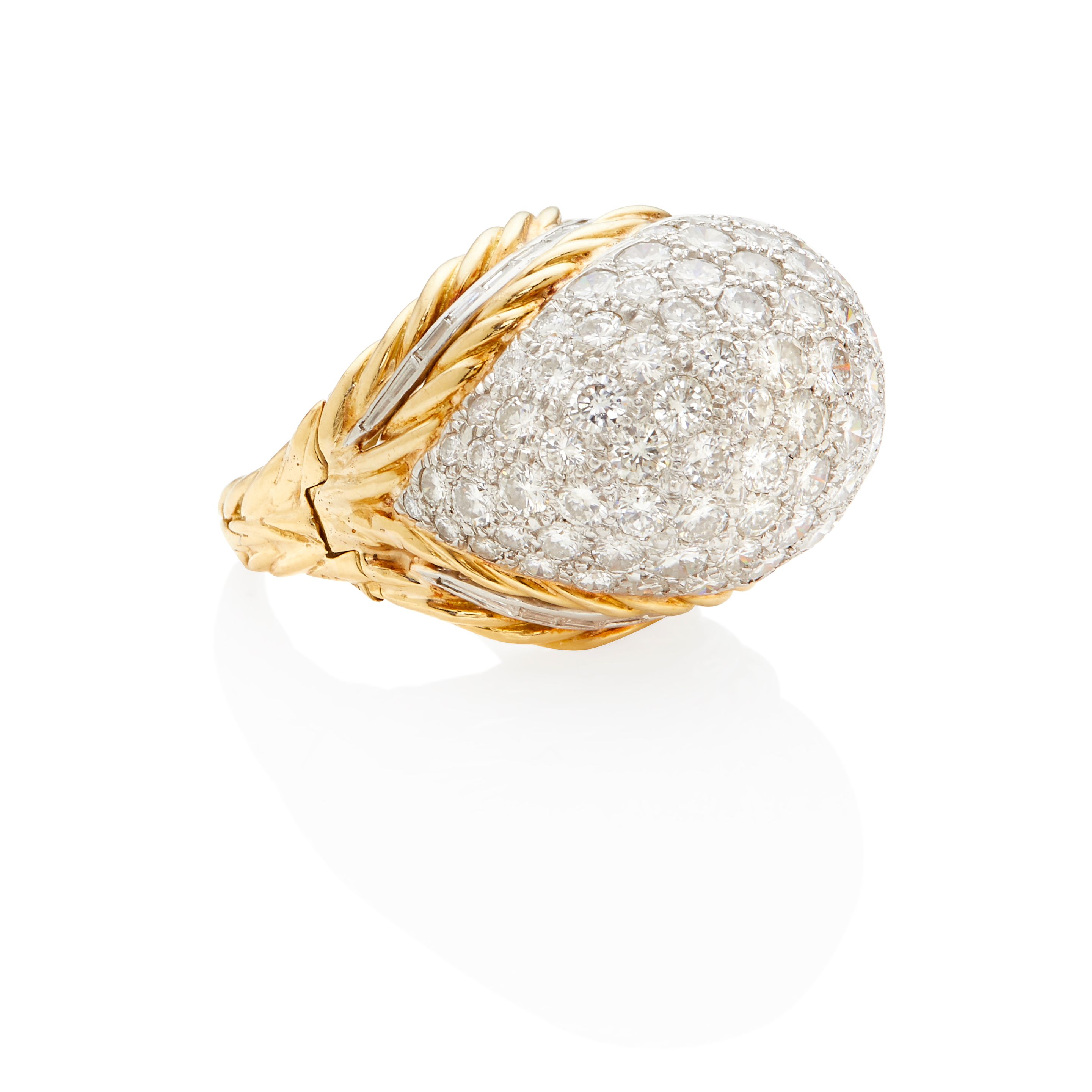 DIAMOND BOMBE RING