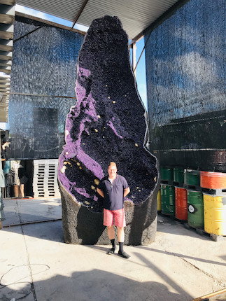 One of The Largest Amethyst Geodes in the World image 10