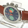 Thumbnail of HEUER. A RARE STAINLESS STEEL MANUAL WIND CHRONOGRAPH WRISTWATCH Skipper Skipperera, Ref 7753, c. 1970 image 5