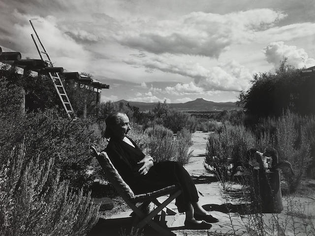 Arnold Newman (1918-2006); Georgia O'Keeffe, Ghost Ranch, New Mexico;