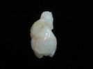 Thumbnail of A Celadon jade recumbent camel Song/Ming Dynasty image 5