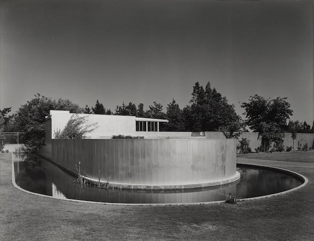 Julius Shulman (1910-2009) Set of Six Photographs of Richard Neutra's Von Sternberg House, Northridge, California1947/1990sgelatin silver prints, each with photographer's credit stamp on verso and further inscribed in ink in the photographer's hand10 x 8in (20.3 x 25.4cm)