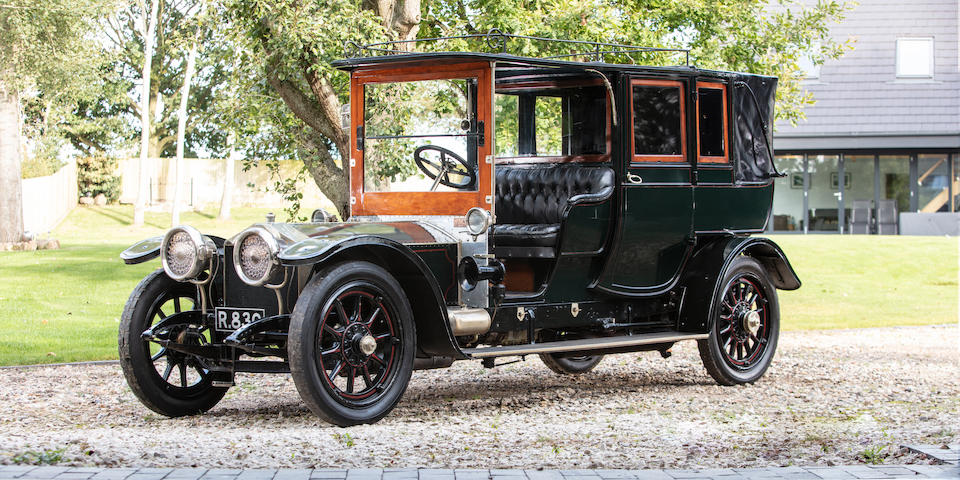 <b>1909 Rolls-Royce 40/50hp Silver Ghost Open Drive Landaulette  </b><br />Chassis no. 1120 <br />Engine no. 1120