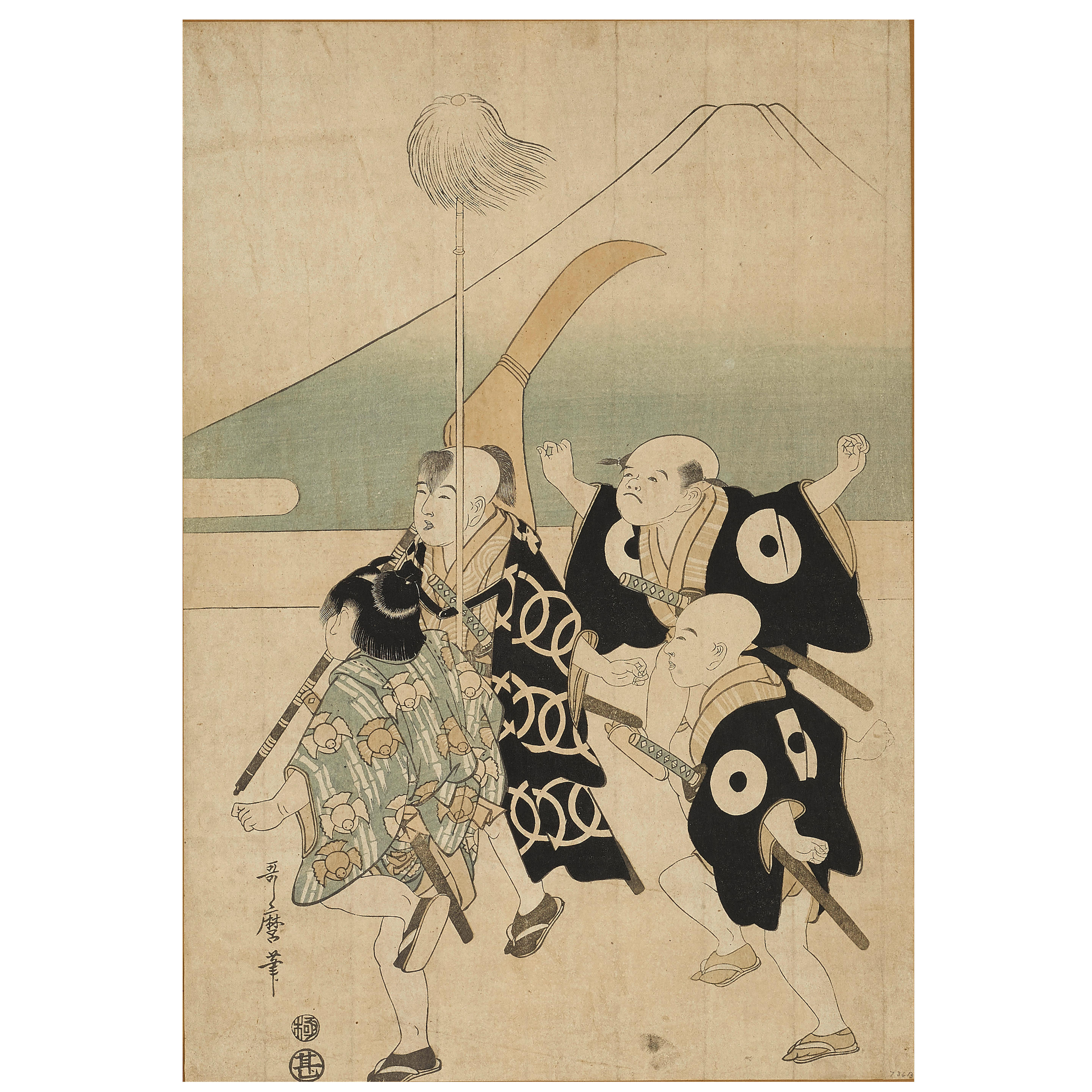 KITAGAWA UTAMARO (1754-1806), KEISAI EISEN (1790-1848), KATSUKAWA SHUNSHO...