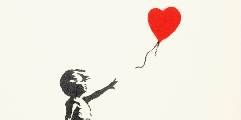 Banksy (born 1975); Girl with Balloon;