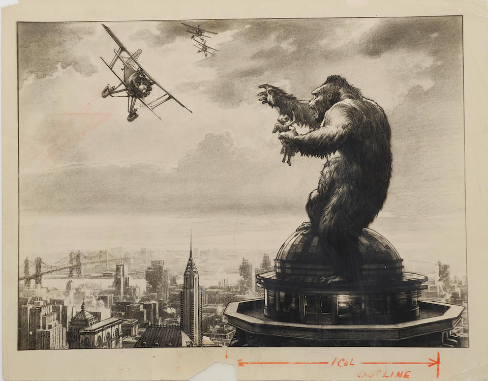 A King Kong large archive of photographs