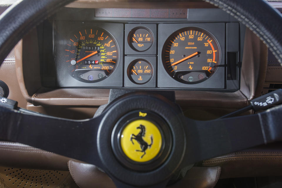 1990 Ferrari Testarossa  VIN. ZFFSG17AXL0087100