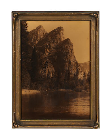 Edward S. Curtis (1868-1952); Three Brothers, Yosemite;