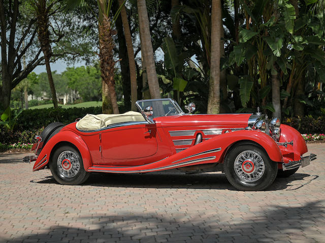 <b>1934 Mercedes-Benz 500/540K (Factory Upgrade) Spezial Roadster  </b><br />Chassis no. 105136 <br />Engine no. 105136