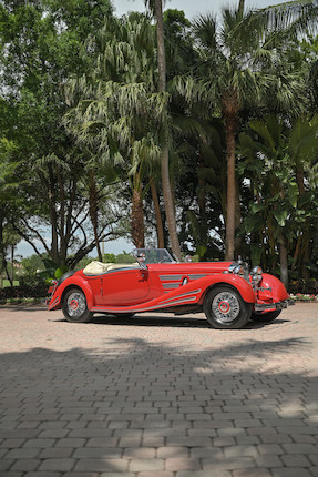 1934 Mercedes-Benz 500/540K (Factory Upgrade) Spezial Roadster  Chassis no. 105136 Engine no. 105136 image 37